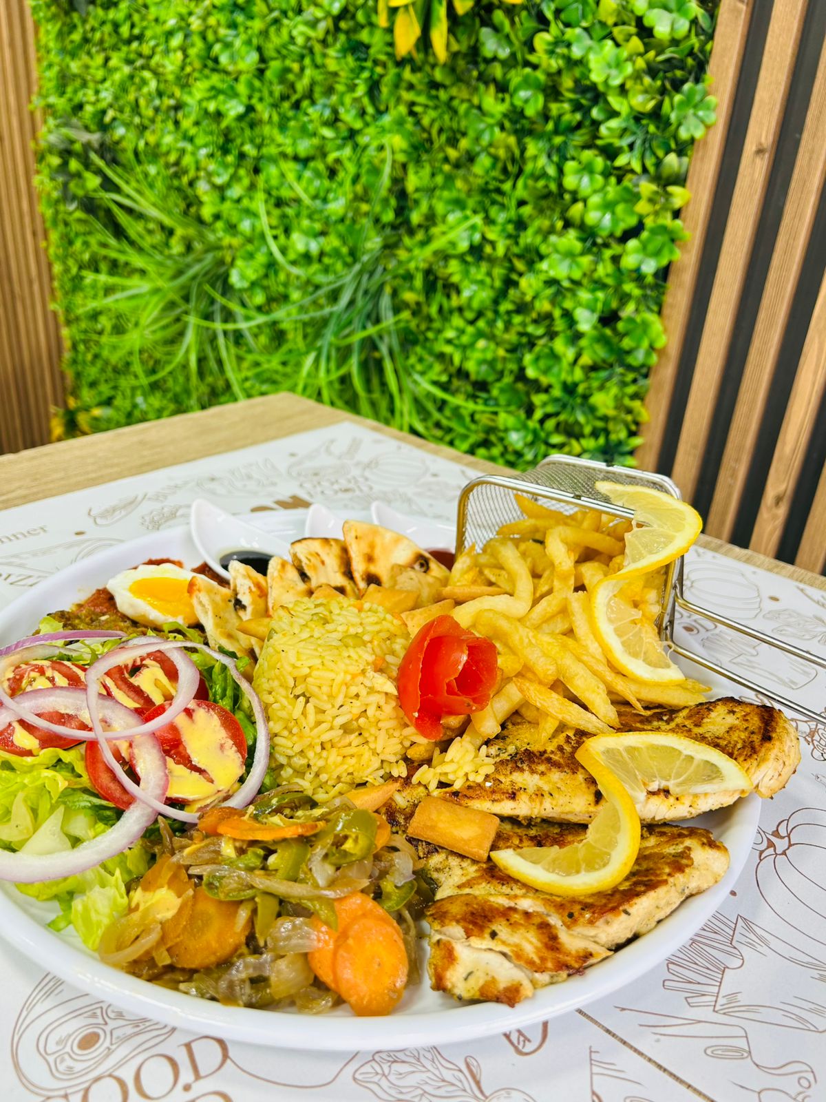 Plat mixte