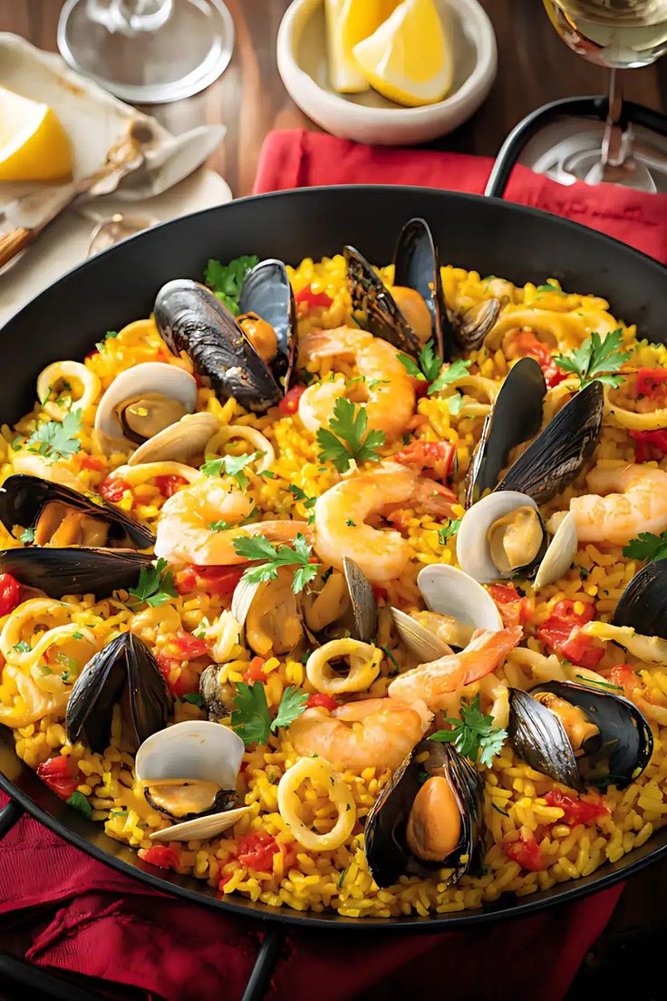 Paella Fruits De Mer