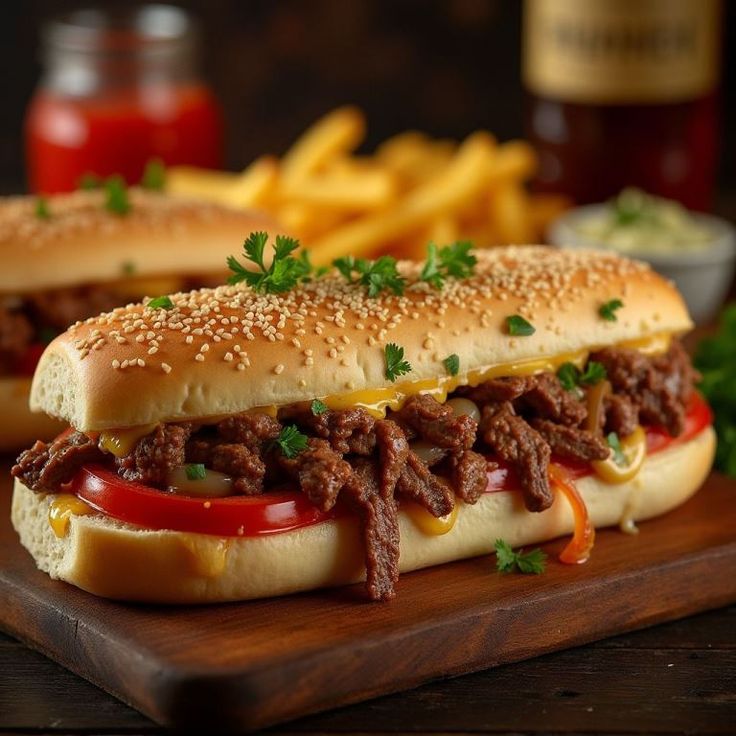 Sandwich Pao Viande Hachée