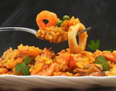 Riz fruit de mer