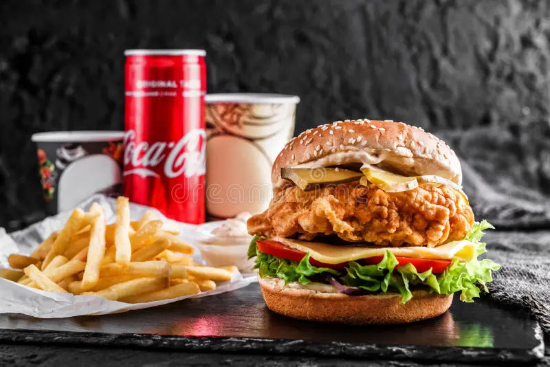 Combo Hamburger Cowboy Burger (150gr) + canette