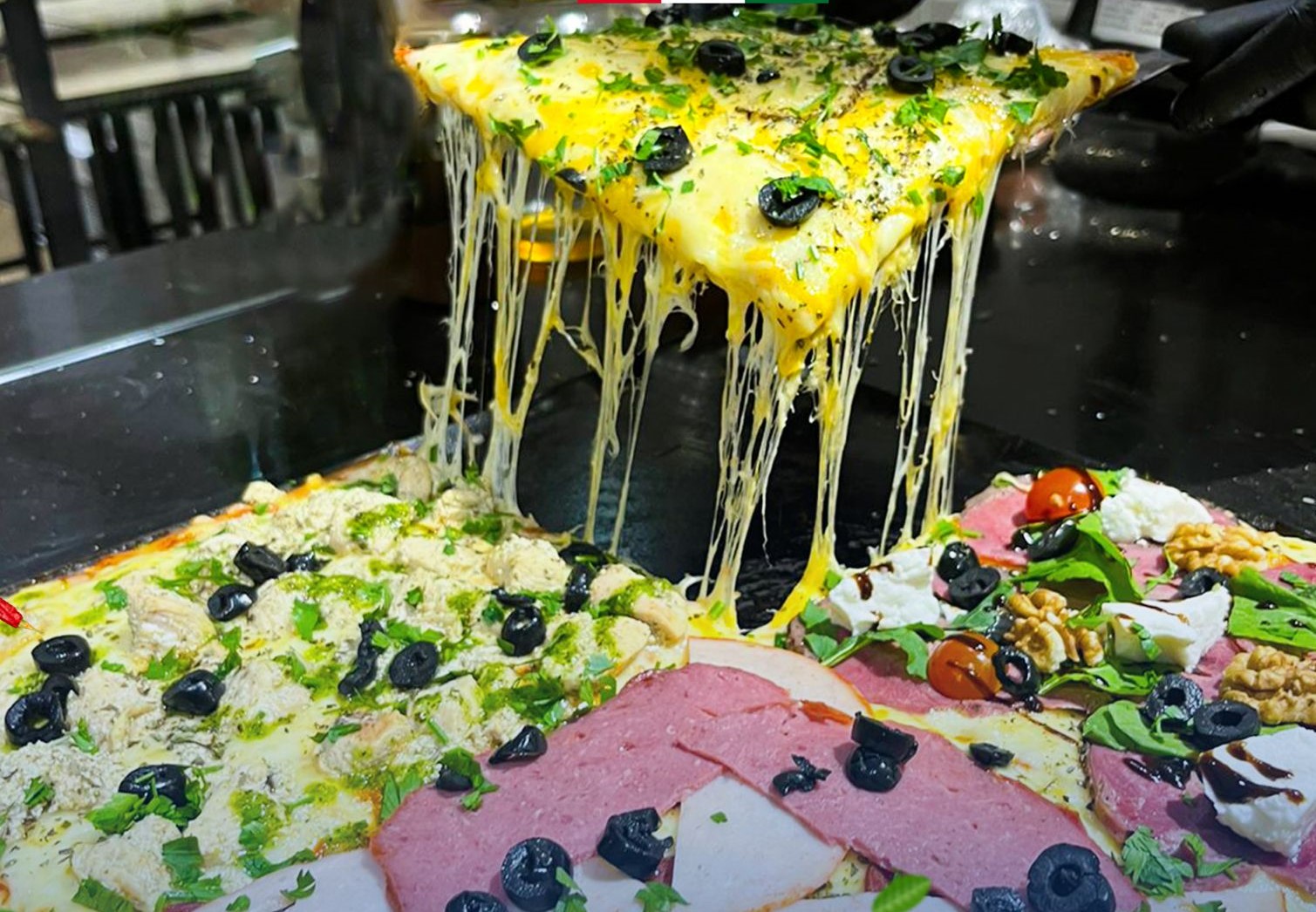 Pizza au Poulet