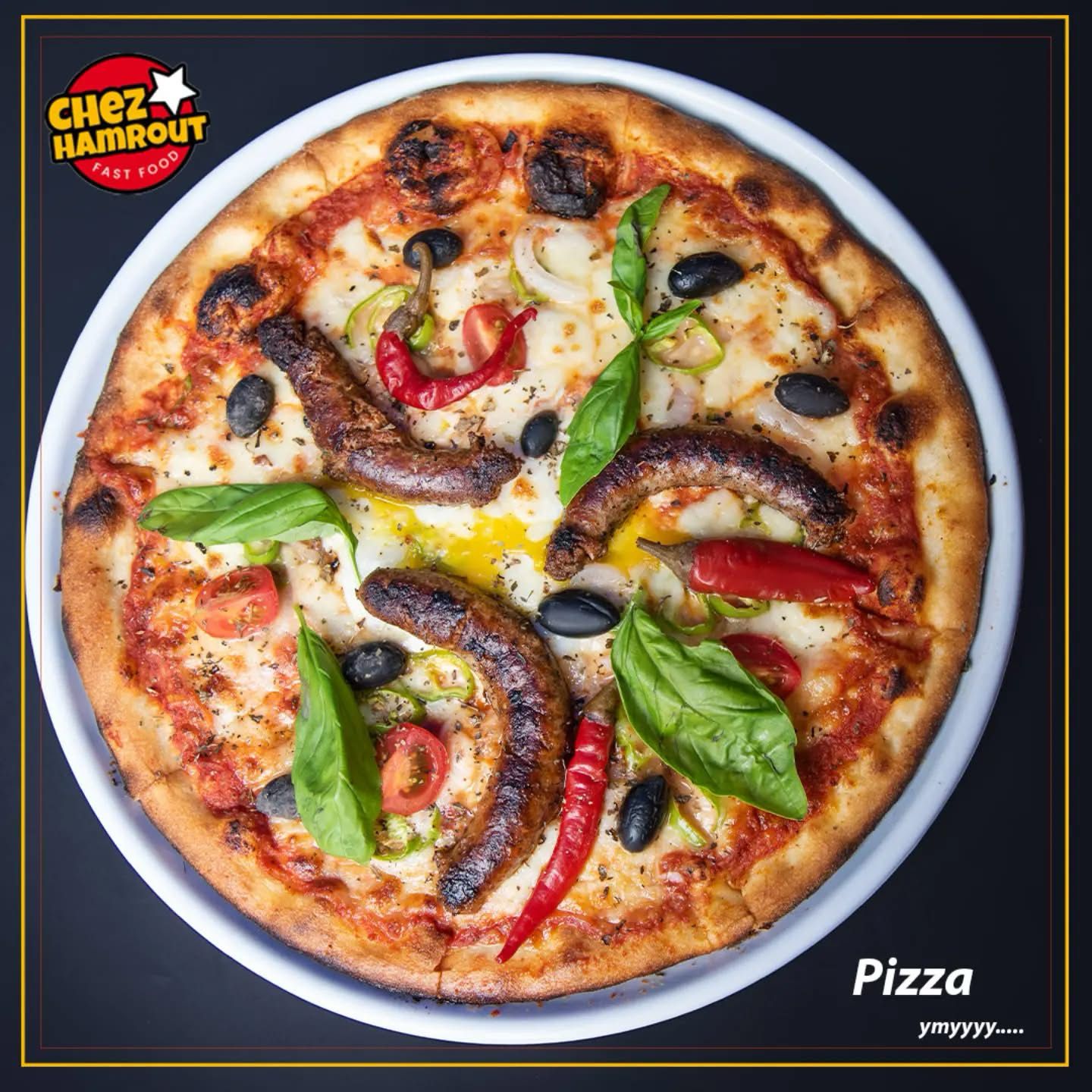 Pizza Tunisienne