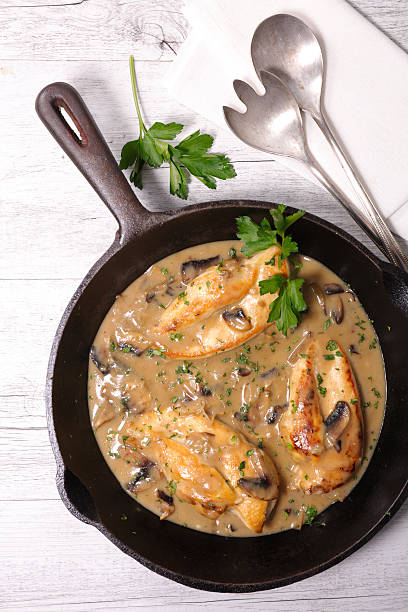 Escalope Stroganoff  (plat)