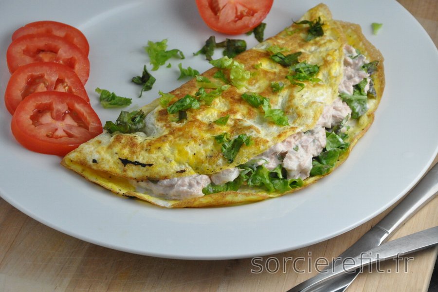 Omelette Thon Fromage