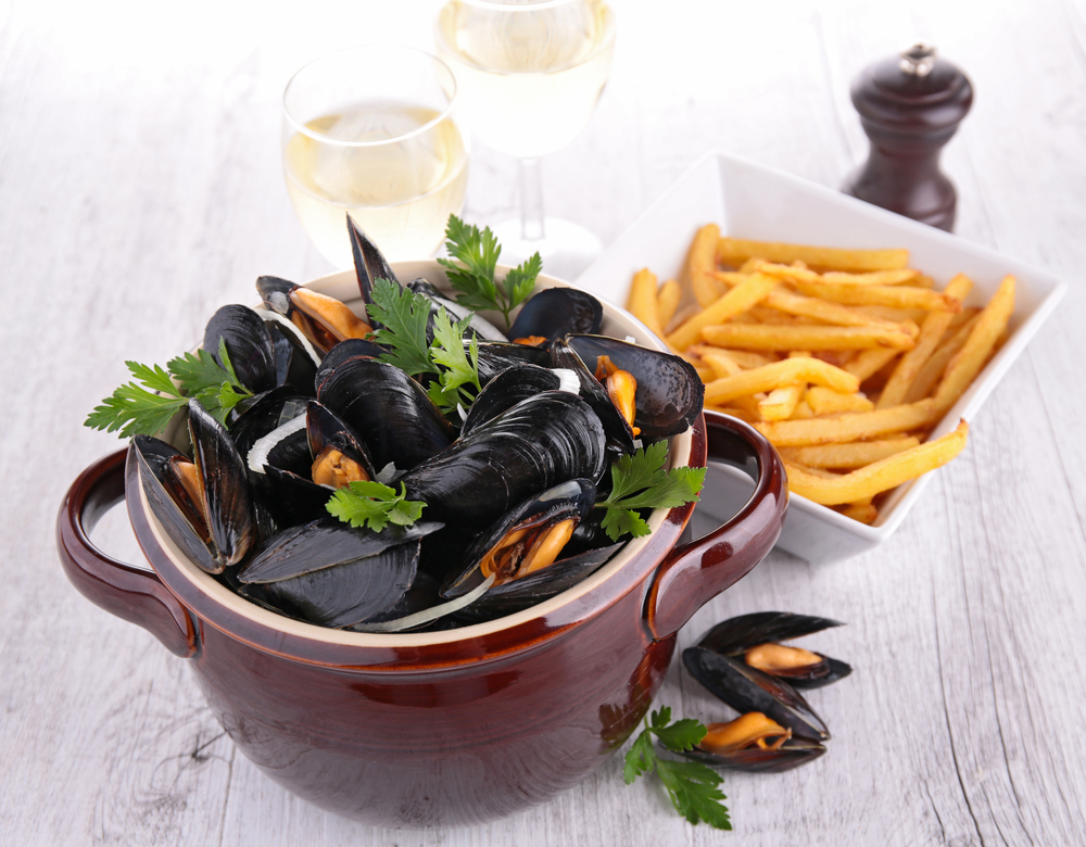Moules Frites (Marinières)