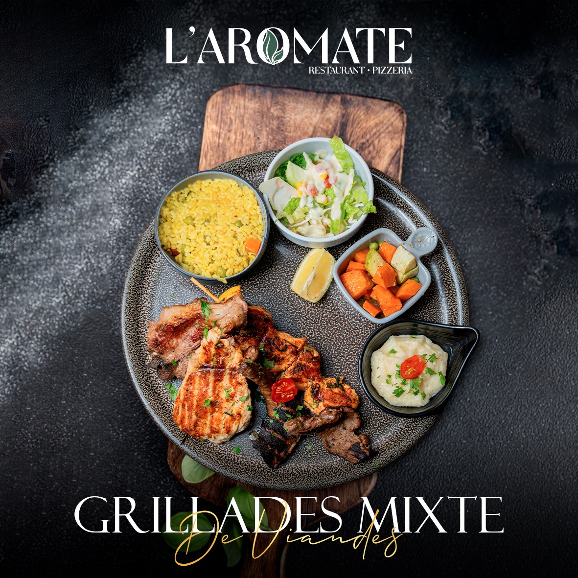 Grillade mixte de viandes