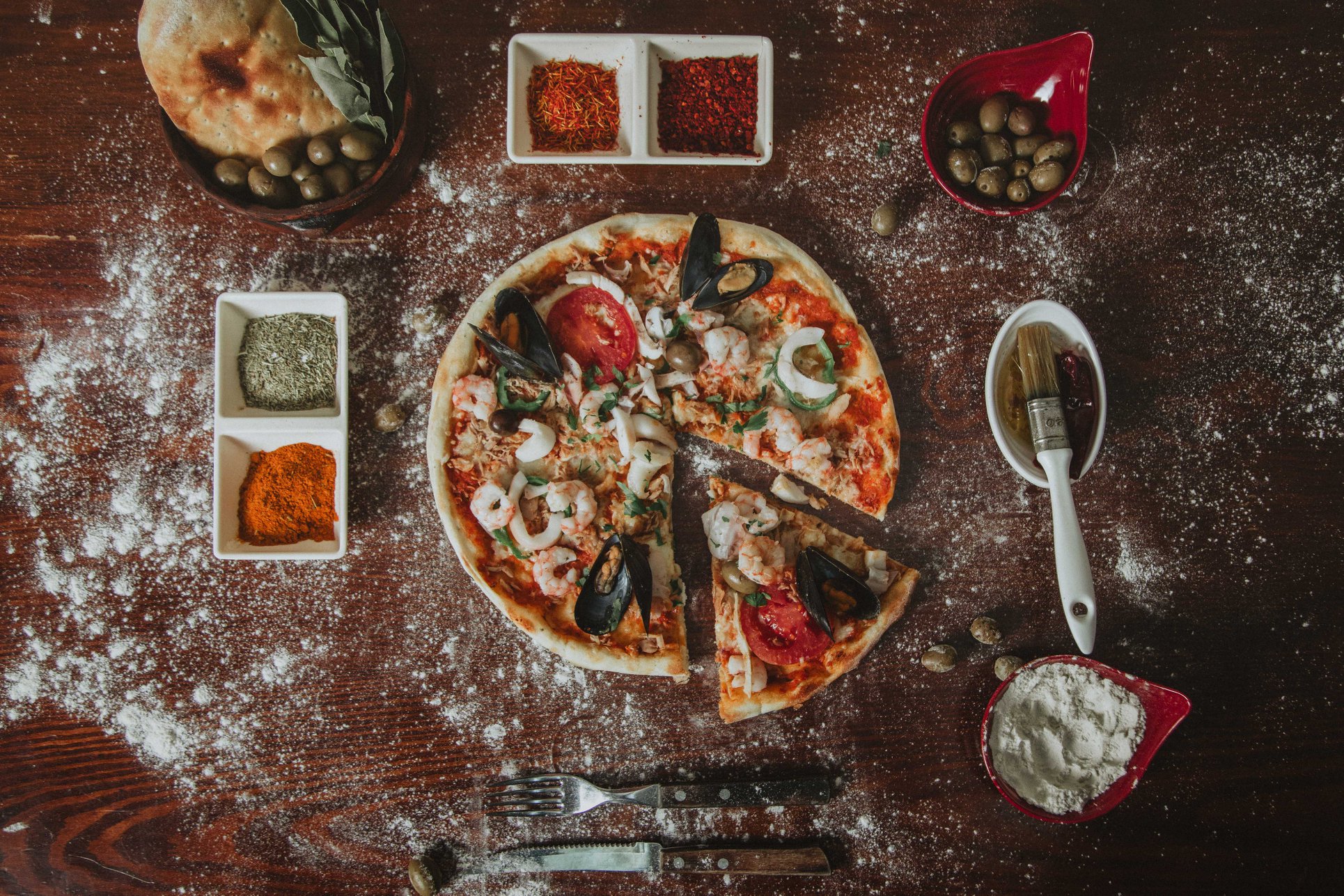 Pizza Fruits de Mer