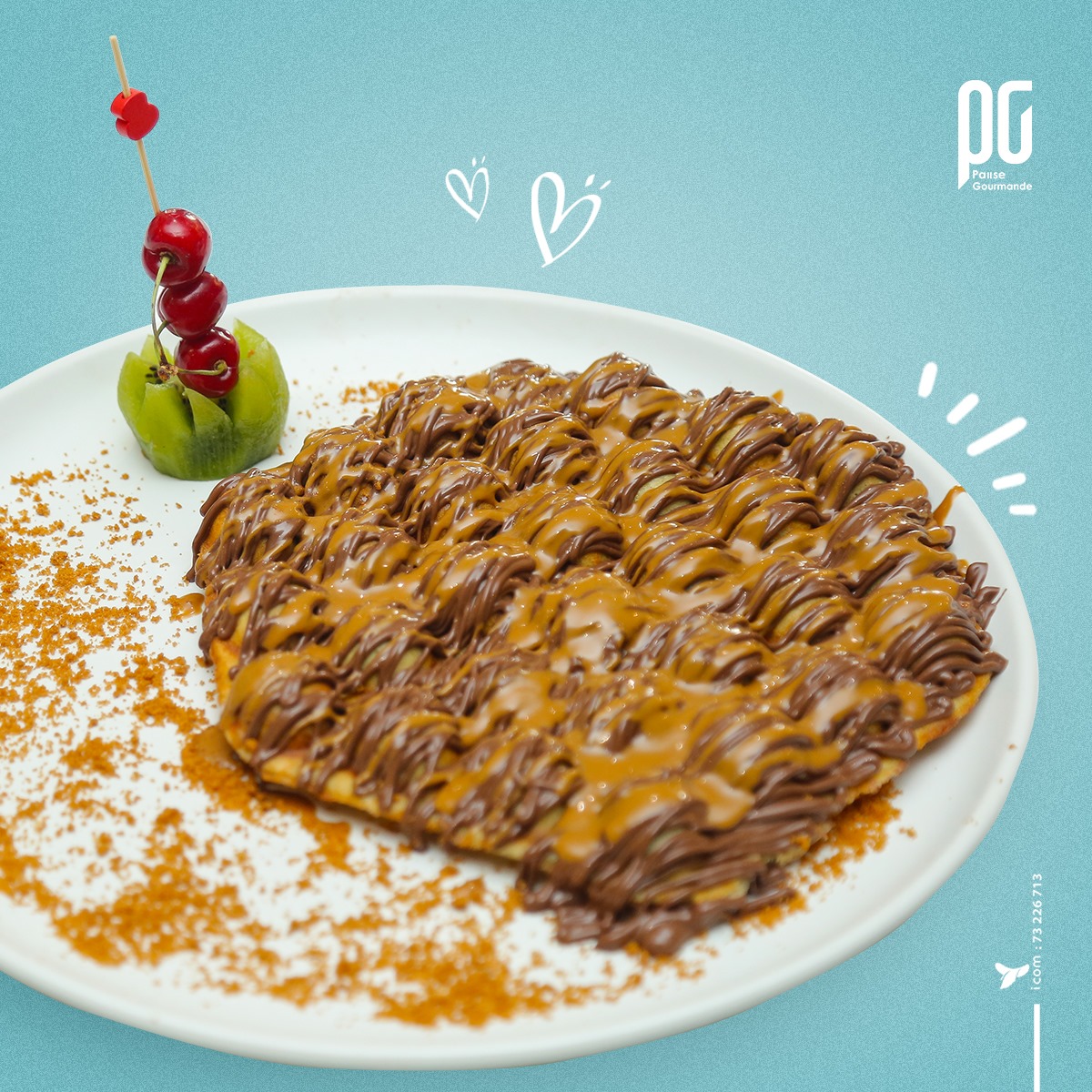 Gaufre Nutella