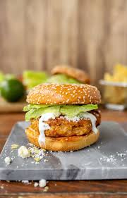 Mexican Chicken Burger