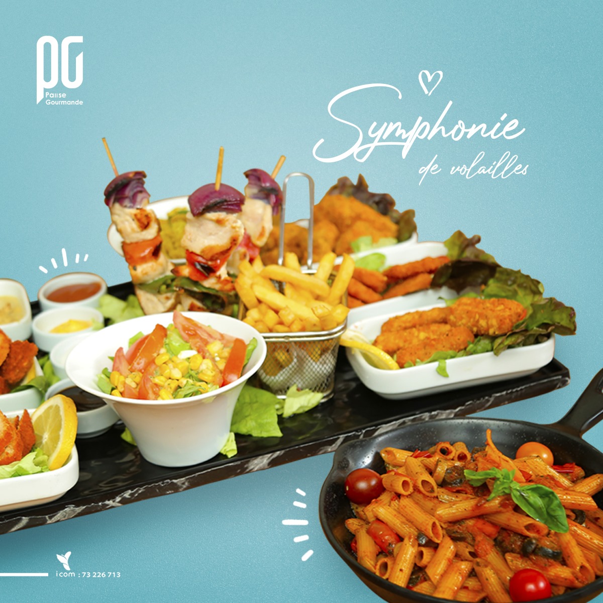 Symphonie de Volailles (2 à 3 Pax)