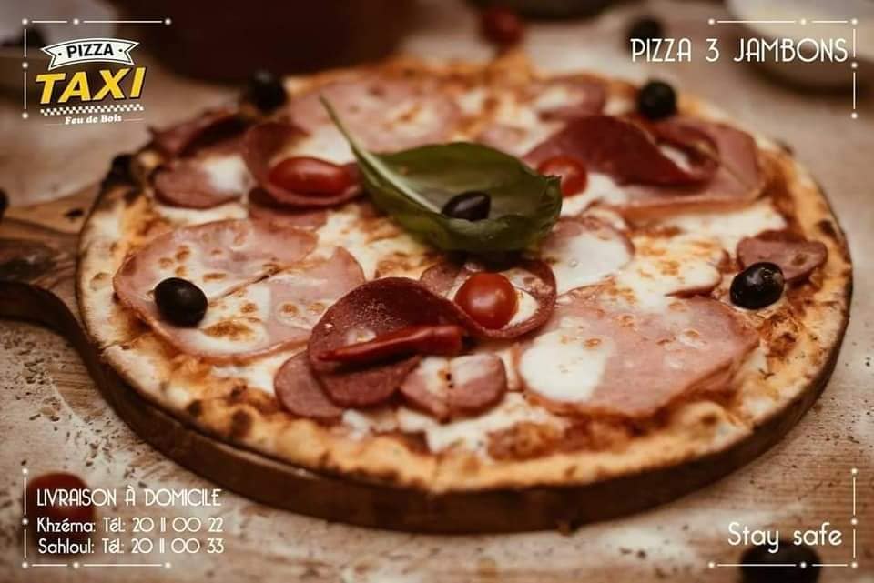 Pizza 3 Jambons