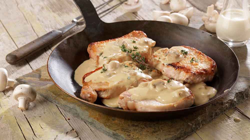 Escalope Sauce Champignon