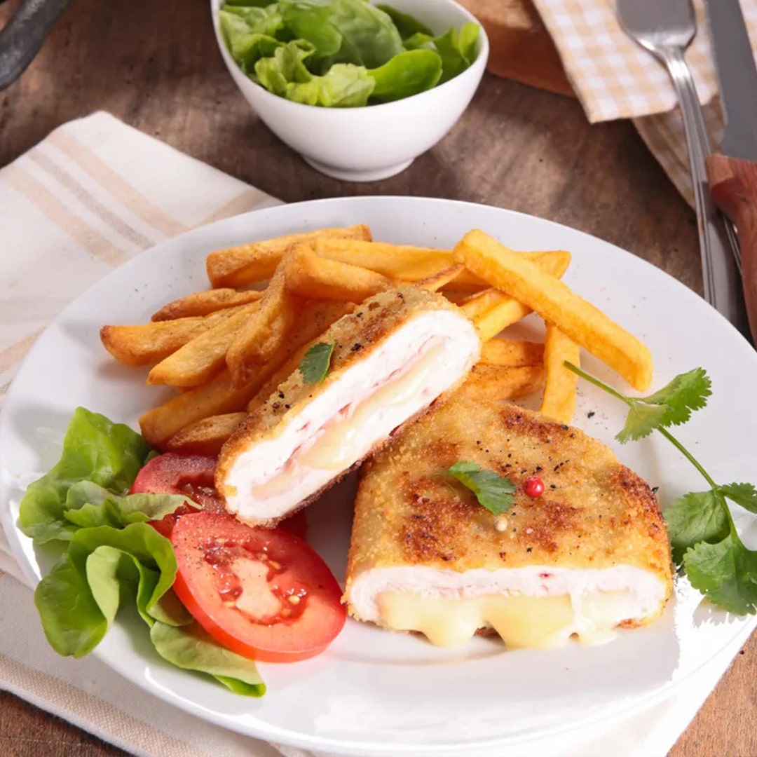 Plat cordon bleu