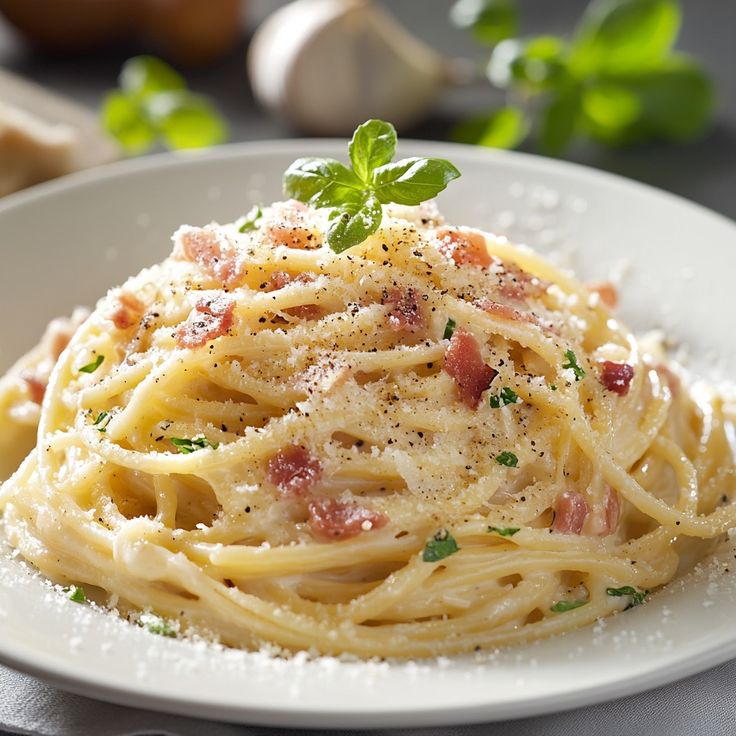 Pizza Carbonara Jambon