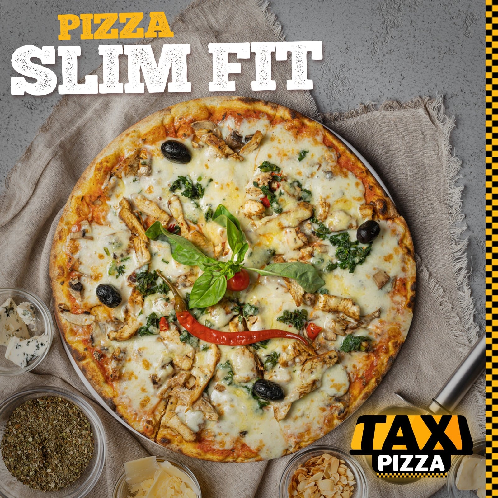 Pizza Slim Fit