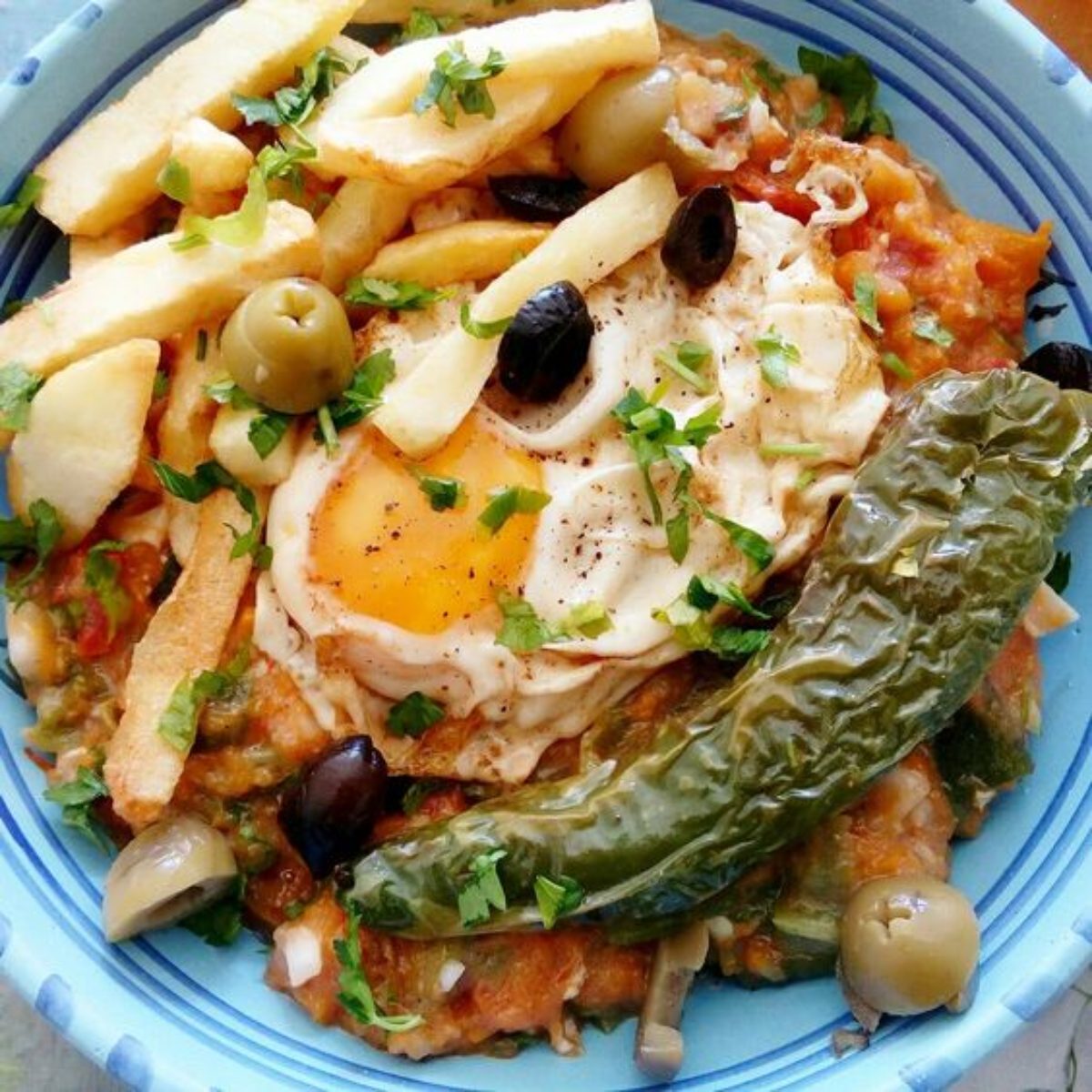 Plat kafteji (Kairouan)
