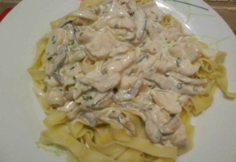 Escalope champignons