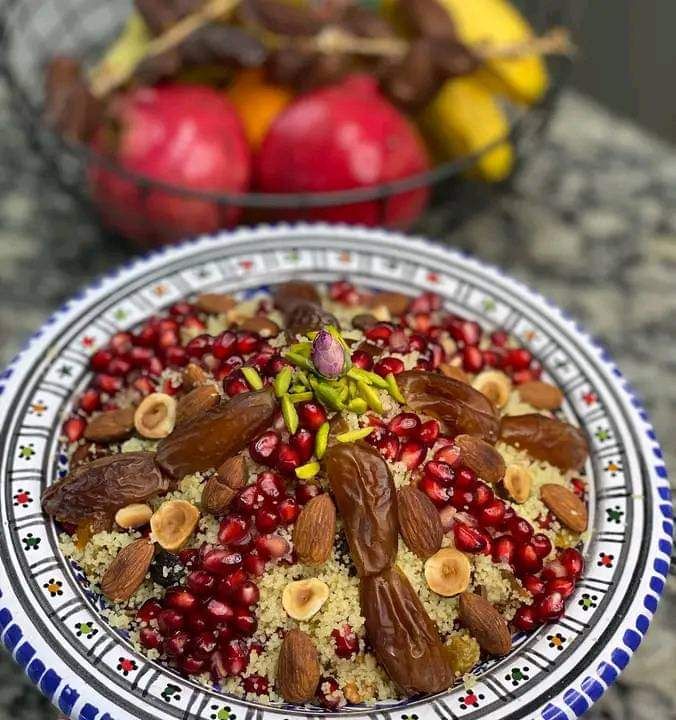 Le masfouf aux grenades et aux dattes, un bijou automnal du patrimoine culinaire tunisien